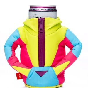 Puffin The Miller Retro Ski Jacket Drink Coozie